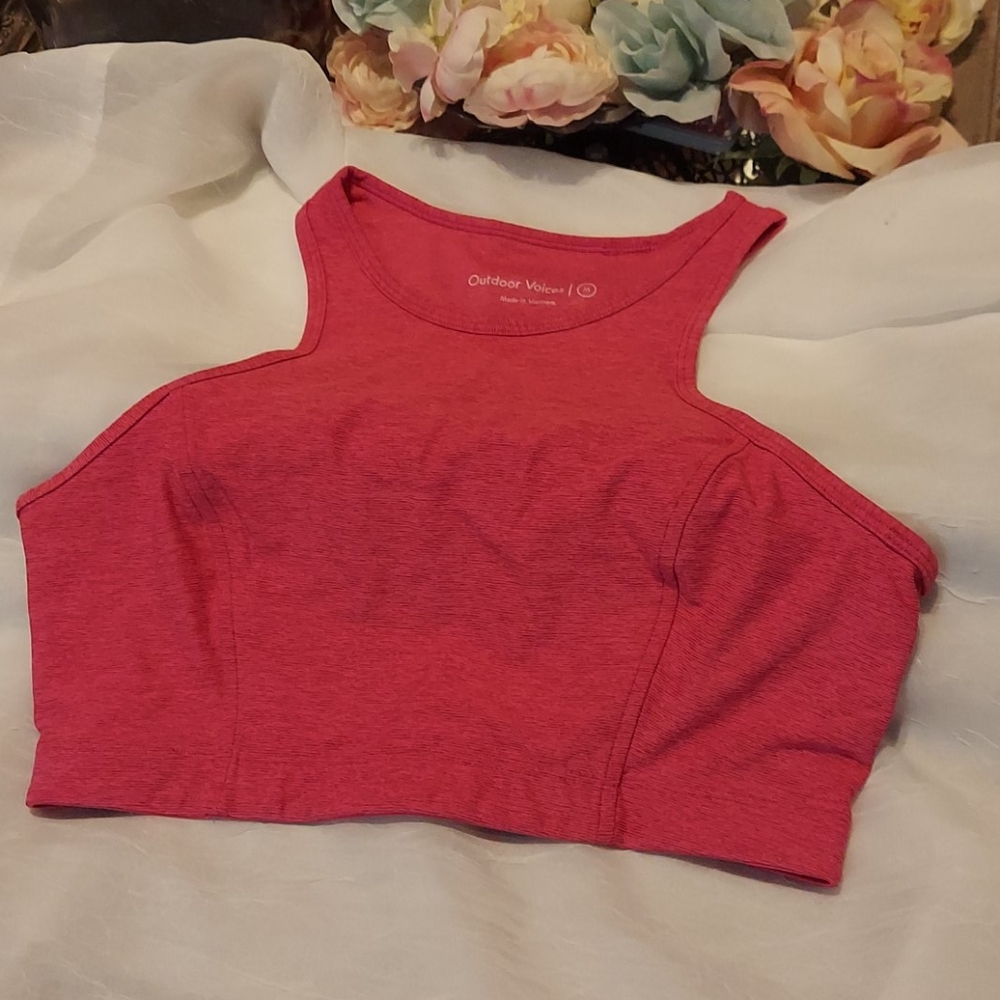 OUTDOOR VOICES size ATHENA MEDIUM  BRA CROP